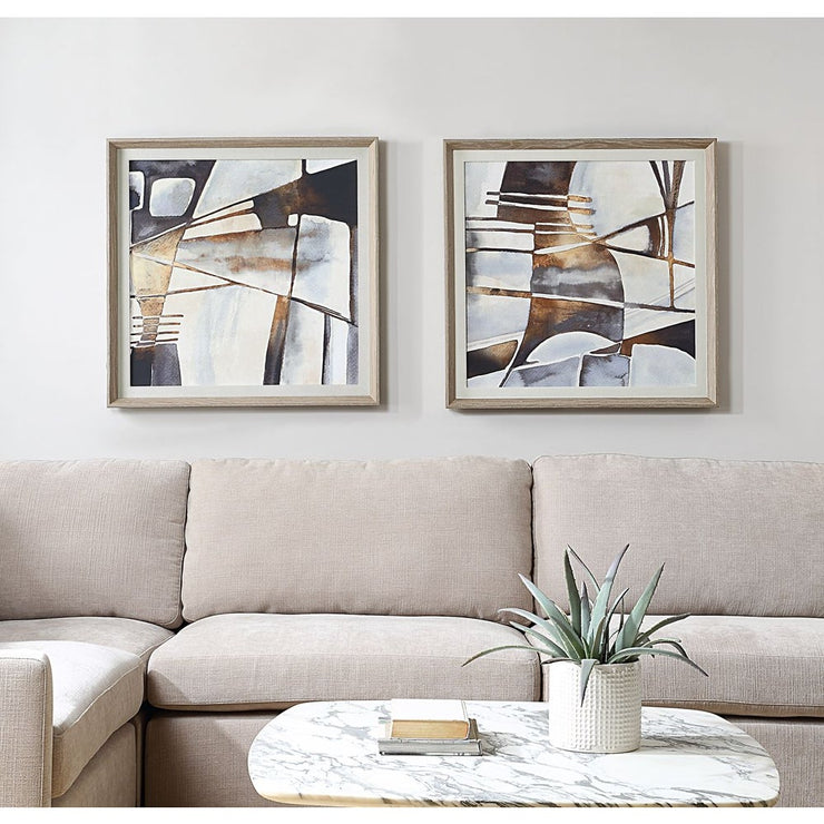 Uttermost Vetrina Set of 2 Framed Prints