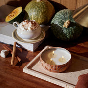 Voluspa Spiced Pumpkin Latte 3 Wick Tin Candle