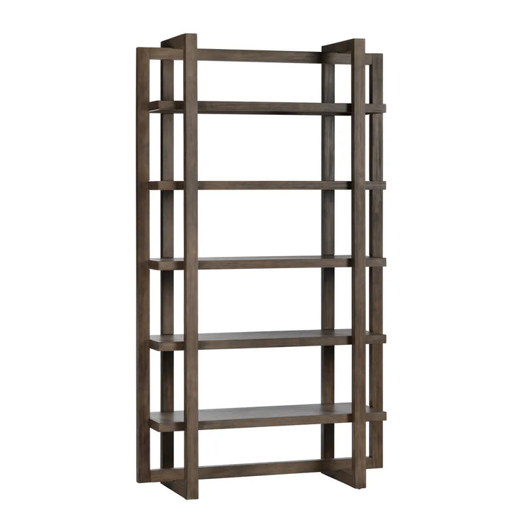 Crestview Collection Lennox Modern Brown Etagere