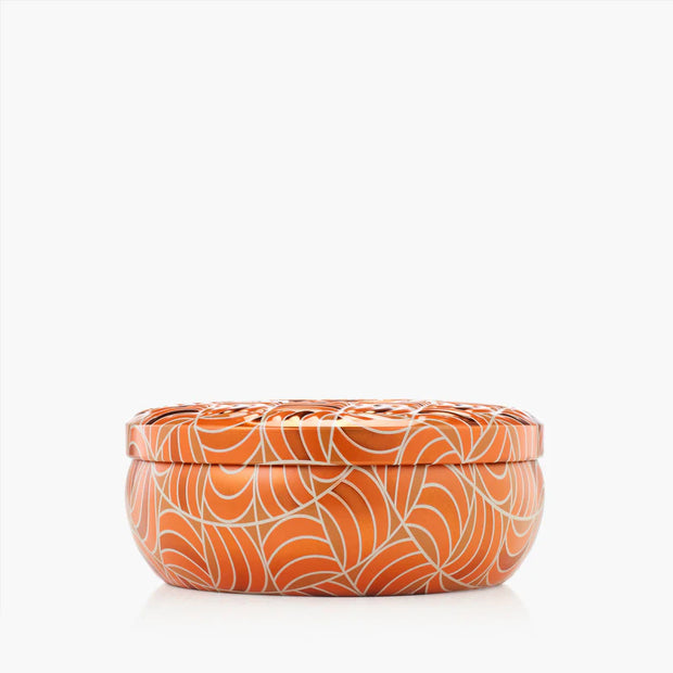 Voluspa Spiced Pumpkin Latte 3 Wick Tin Candle