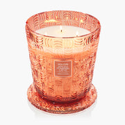 Voluspa Spiced Pumpkin Latte 5 Wick Hearth Candle ~ 123 oz.