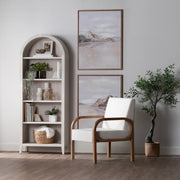 Crestview Collection Serenity Whitewash Etagere