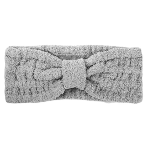 Kashwere Ultra Plush Stone  Headwrap