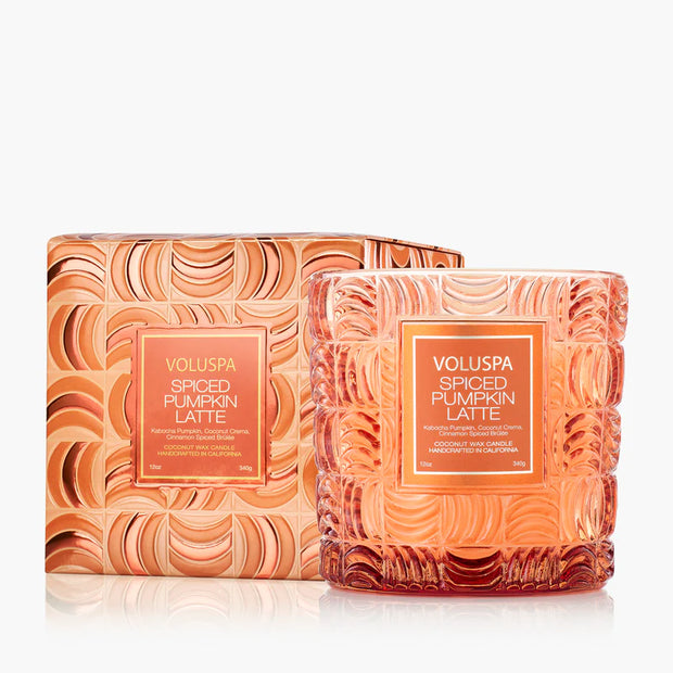 Voluspa Spiced Pumpkin Latte Classic Candle ~ 12 oz.