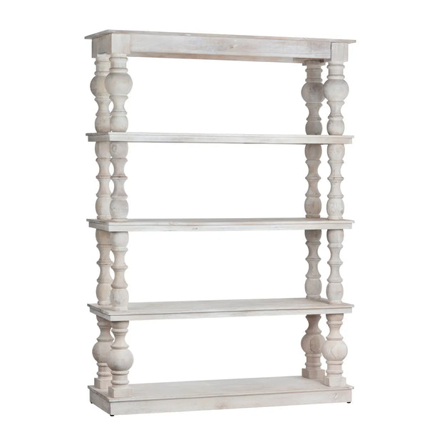 Crestview Collection Harvest Mango Wood Etagere