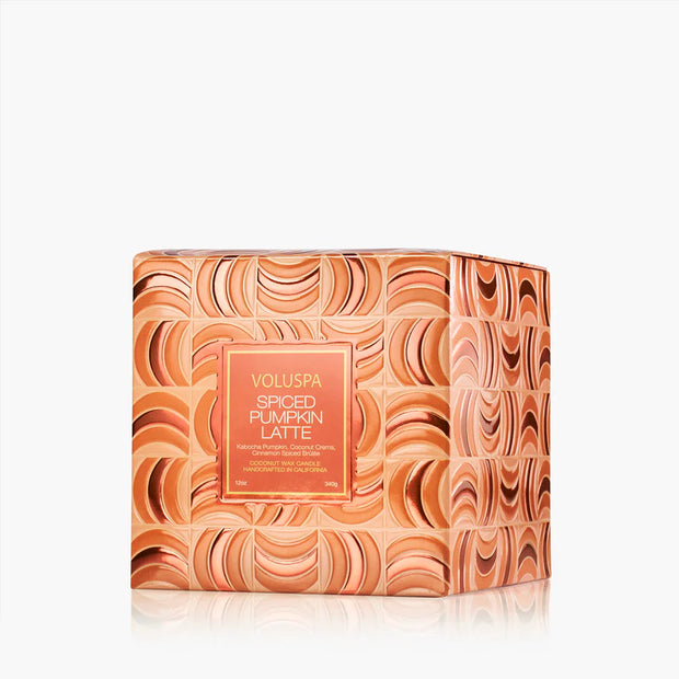Voluspa Spiced Pumpkin Latte Classic Candle ~ 12 oz.