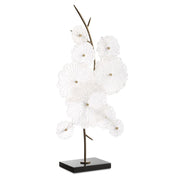 Uttermost Glass Floral Garden Glass Sculpture