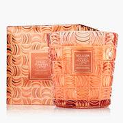 Voluspa Spiced Pumpkin Latte 3 Wick Hearth Candle 38 oz.