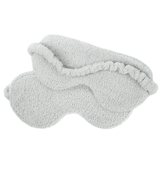 Kashwere Ultra Plush Eye Masks Available In Creme, Linen, Wheat, Soapstone, Stone, Walnut, Midnight Grey, Black, Navy, Vintage Blue, Maliblu, Ice Blue, Iris, Pink and Blossom