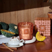 Voluspa Spiced Pumpkin Latte 3 Wick Hearth Candle 38 oz.