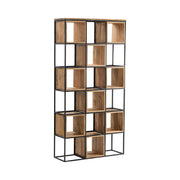 Crestview Collection Owen Light Brown Etagere