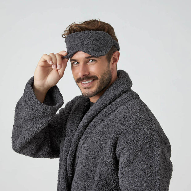 Kashwere Ultra Soft Slate Plush Sleep Eye Mask
