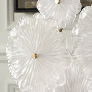 Uttermost Glass Floral Garden Glass Sculpture