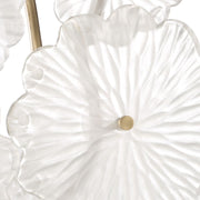 Uttermost Glass Floral Garden Glass Sculpture