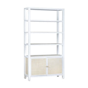 Crestview Collection Sandy Shores White Painted Wooden Etagere