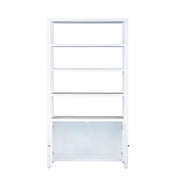 Crestview Collection Sandy Shores White Painted Wooden Etagere
