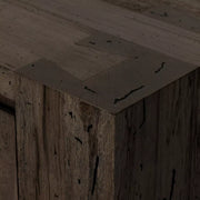 Four Hands Abaso Sideboard ~ Ebony Rustic Wormwood Oak Wood Finish
