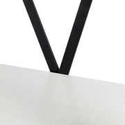 Crestview Collection Radcliff White Painted Wood Etagere