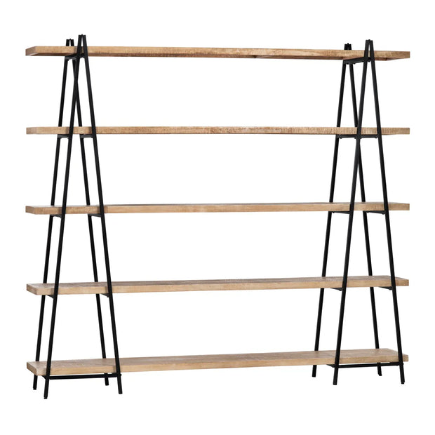 Crestview Collection Carter Mango Wood Etagere