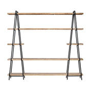 Crestview Collection Carter Mango Wood Etagere