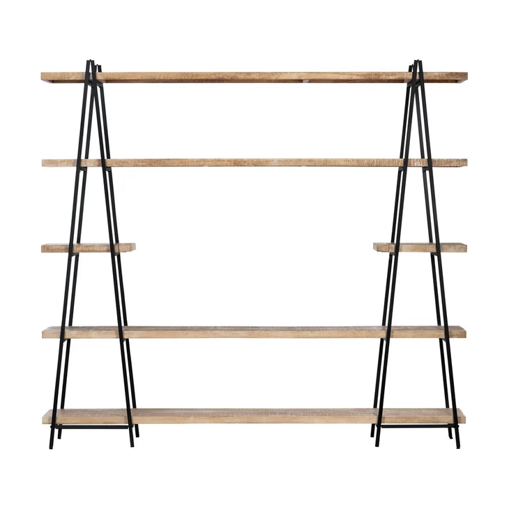 Crestview Collection Carter Mango Wood Etagere