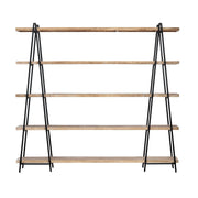 Crestview Collection Carter Mango Wood Etagere