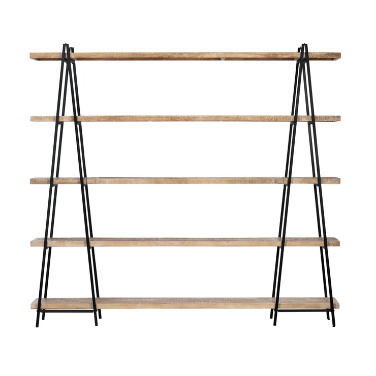 Crestview Collection Carter Mango Wood Etagere