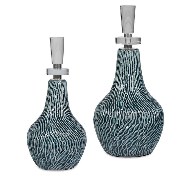 Uttermost Almera Bottles ~ Set Of 2
