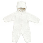 Kashwere Baby Ultra Soft Baby Bear Onesie Available In Stone, Pink, Creme and Stone