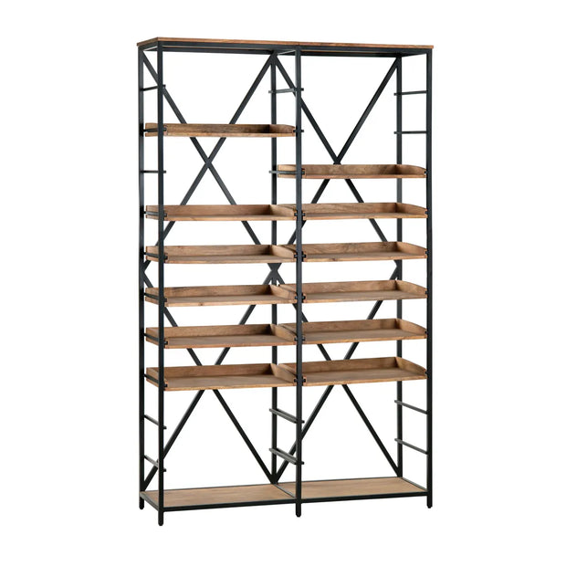 Crestview Collection Thomas Road Double Etagere