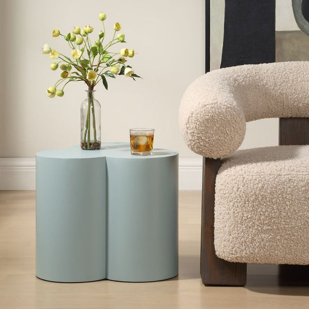 Uttermost Beven Light Blue Accent Table ~Indoor And Outdoor Use