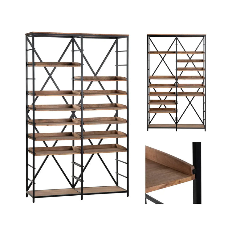 Crestview Collection Thomas Road Double Etagere