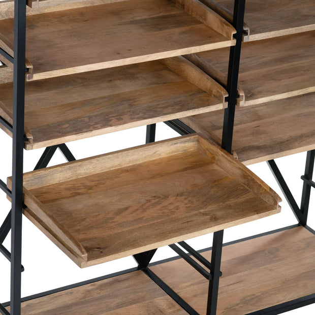 Crestview Collection Thomas Road Double Etagere