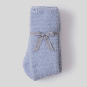 Barefoot Dreams CozyChic 2 Pair Sock Set ~ Snow Drop & Heathered