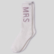 Barefoot Dreams CozyChic Mrs Socks ~ Pearl and Teaberry