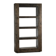 Crestview Collection Aspen Dark Wood Stained Etagere