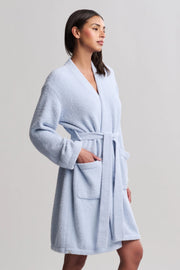 Barefoot Dreams CozyChic Snow Drop Robe ~ Size Small / Medium