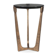 Uttermost Bohdi Antique Brass Accent Table ~ Indoor And Outdoor Use