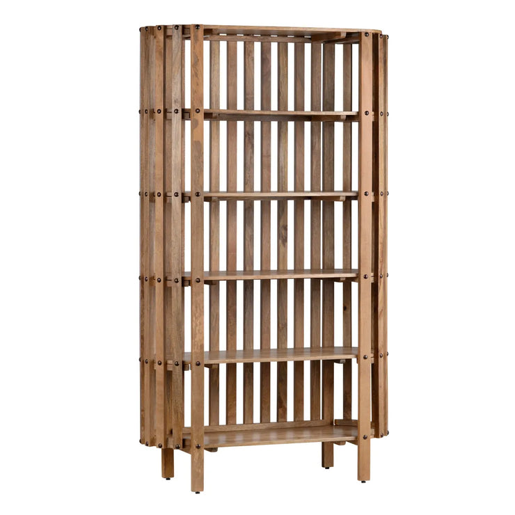 Crestview Collection Santa Ana Mango Wood Etagere