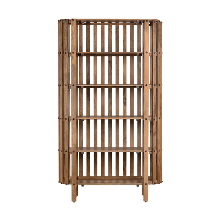 Crestview Collection Santa Ana Mango Wood Etagere