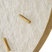 Uttermost Stone Serenity Off White Wall Clock