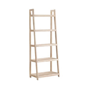 Crestview Collection Riverview Acacia Whitewashed Wood Etagere