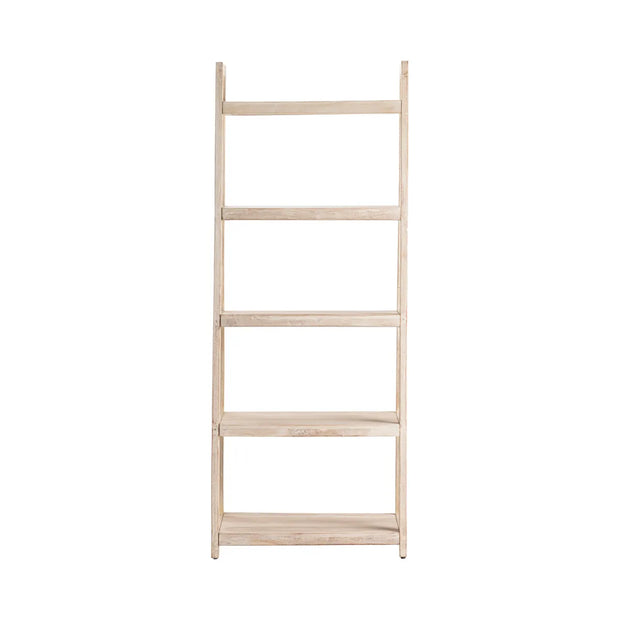 Crestview Collection Riverview Acacia Whitewashed Wood Etagere