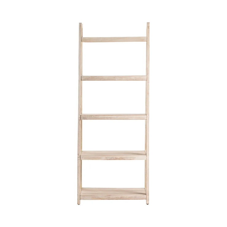 Crestview Collection Riverview Acacia Whitewashed Wood Etagere