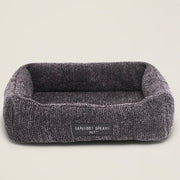 Barefoot Dreams CozyChic Carbon and Black Pet Bed ~ Available in 3 Sizes