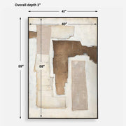 Uttermost Interference Abstract Hand Painted Canvas