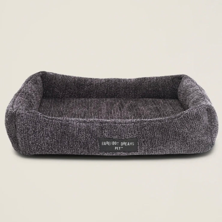 Barefoot Dreams CozyChic Carbon and Black Pet Bed ~ Available in 3 Sizes