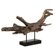 Uttermost Gilded Deep Dark Brown Branch Sculpture