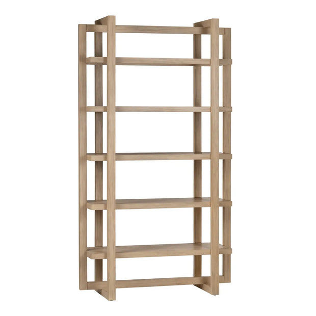 Crestview Collection Ashton Natural Wood Etagere