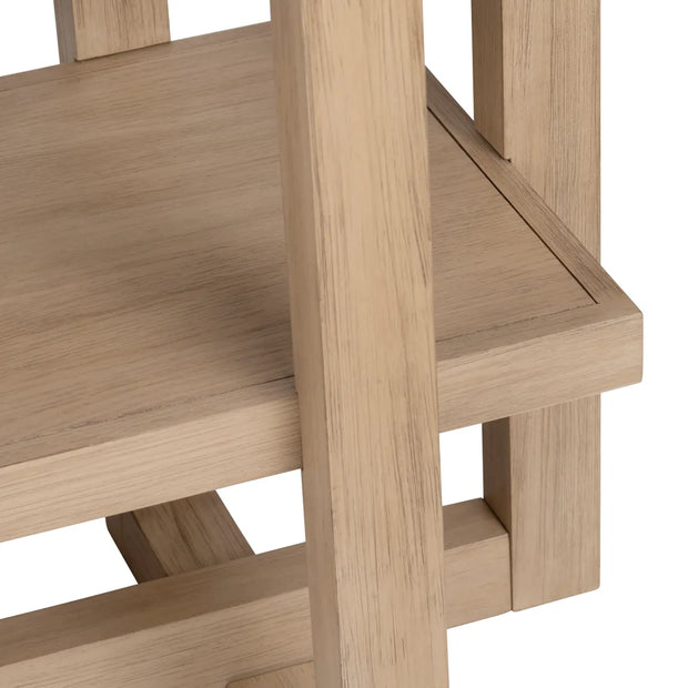 Crestview Collection Ashton Natural Wood Etagere